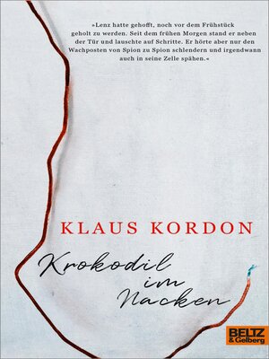cover image of Krokodil im Nacken